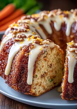 Delicious Carrot Cake with Cream Cheese Frosting