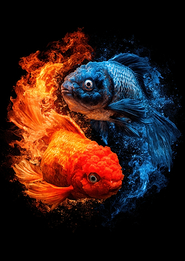 Yin Yang Fish