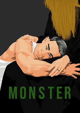 Monster: Man and Woman Illustration