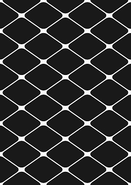 Black and White Diamond Pattern