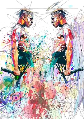 XXXTentacion Abstract Colorful Digital Art