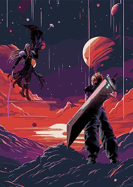 Final Fantasy in Space Battle