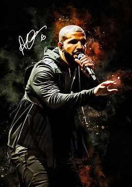 Drake Performing Live with Signature