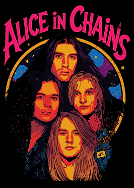 Alice in Chains Band Portrait
