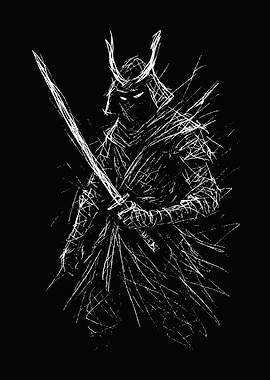 Samurai Warrior Shadow Katana