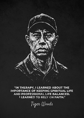 Tiger Woods Rely On Faith Quotes