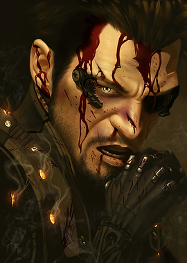 Adam Jensen Deus Ex
