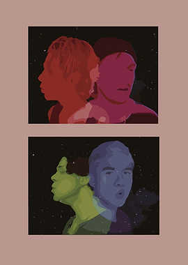 Two Panels of Portraits in Space music