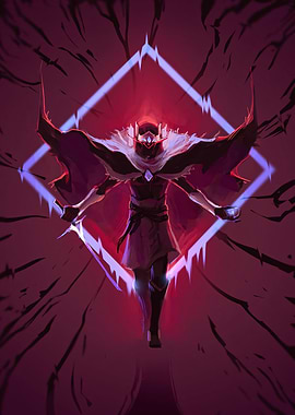 Hyper Light Drifter with Sword and Diamond