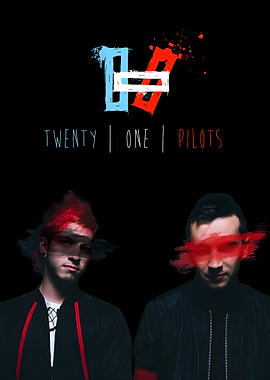 Twenty One Pilots Band Poster