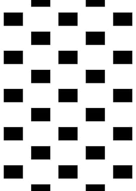 Black Rectangles on White Pattern