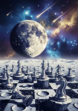 Chess Moon Meteor Showers
