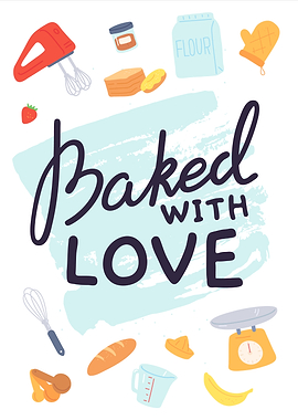 Baked with Love Illustration