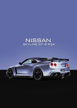 Nissan Skyline GT-R R34 Car