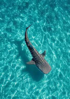 Whale Shark in Turquoise Water