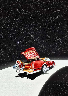 Red Car to Hell in Space