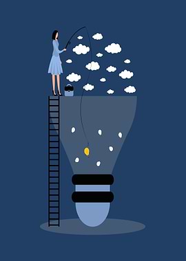 Fishing for Ideas in the Clouds