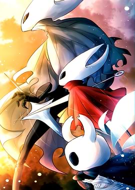 Hollow Knight Characters Digital Art