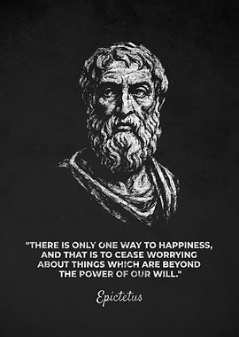 Epictetus Happiness Quotes Art