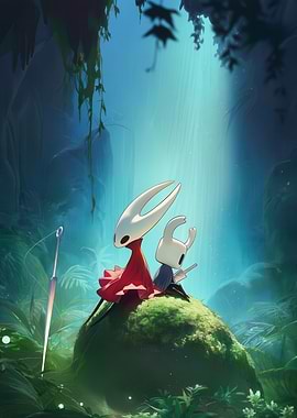 Hollow Knight: Hornet and The Knight