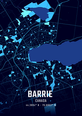 Barrie Midnight City Map