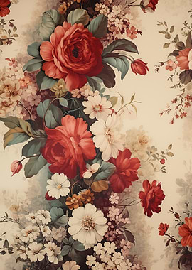 Vintage Floral Arrangement