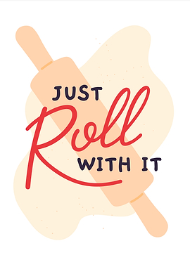 Just Roll With It Illustration