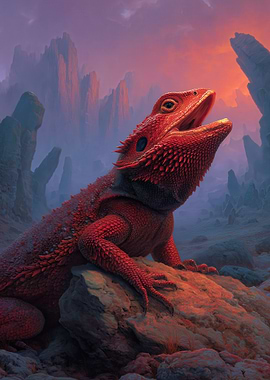 Red Bearded Dragon