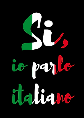 Si, io parlo italiano