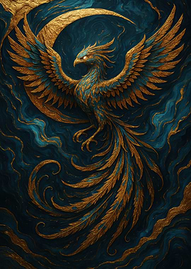 Golden Phoenix Rising