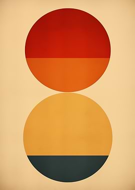 Minimalist Color Block Art