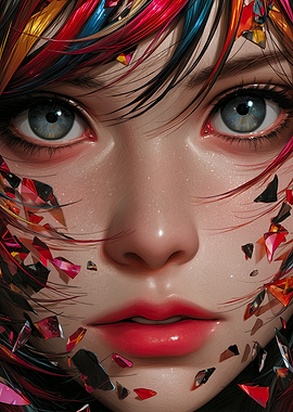 Close-up of a Woman's Face