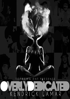 Kendrick Lamar - Overly Dedicated Album Art