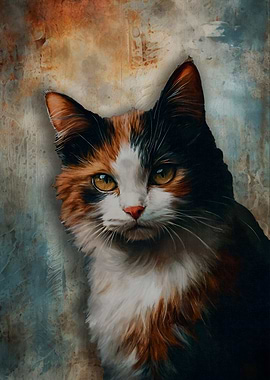 Calico Cat Portrait