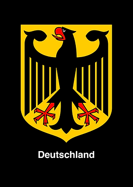 German Coat of Arms Illustration
