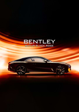 Bentley Batur Black Rose Car