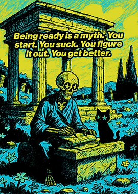 Myth of Readiness: Skeleton and Cat