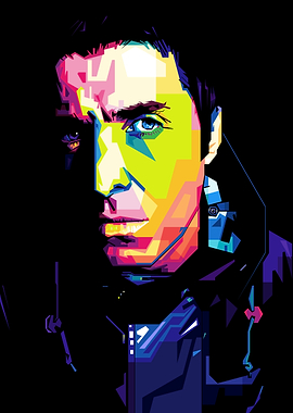 Liam Gallagher Pop Art
