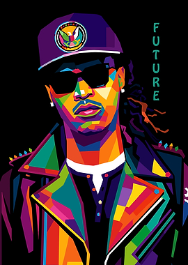 Future Pop Art Portrait