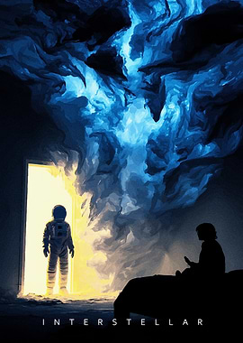 Interstellar: Astronaut and the Blue Storm