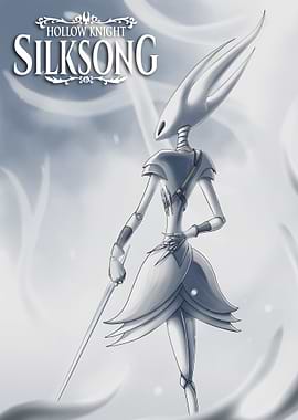 Hollow Knight: Silksong - Hornet Illustration