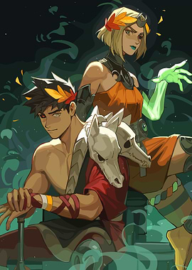 Hades and Persephone Illustration