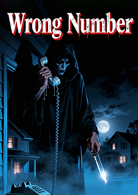 Wrong Number Horror Illustration