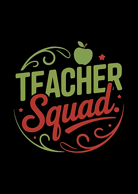 Teacher Squad Graphic Design