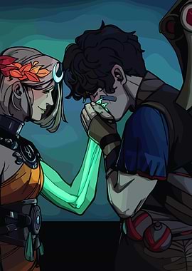 Hades Game Fanart: Zagreus and Thanatos