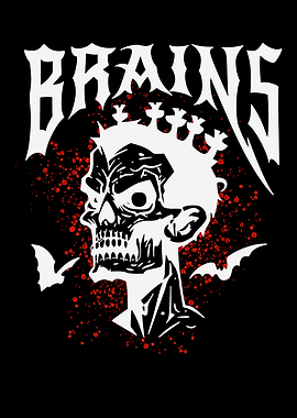 Brains Zombie King