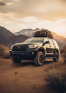 Toyota Sequoia in Mountain