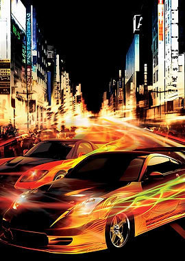 Night Racing in Tokyo