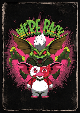 Gremlins: We're Back Graphic Art
