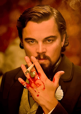 Leonardo DiCaprio as Calvin Candie Portrait